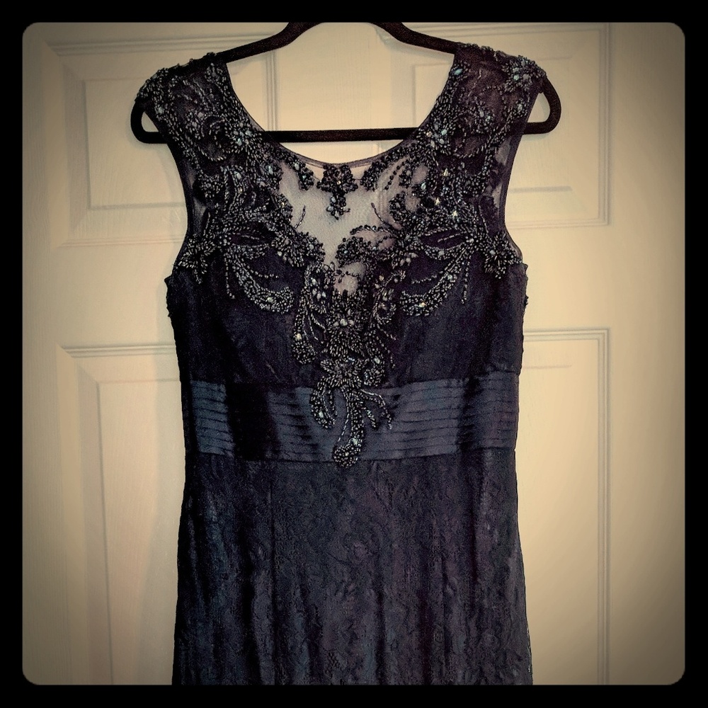 Amelia Coutoure Ballgown- Navy Blue